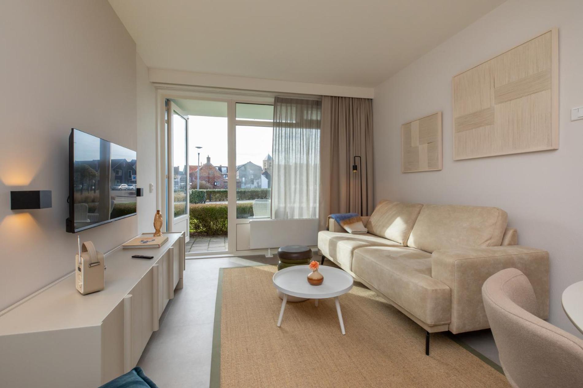 Welcome In - Appartementen Kurhaus - Nieuwstraat 1 Zoutelande, Nabij Strand, Terras, Sauna エクステリア 写真